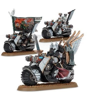 Dark Angels Ravenwing Command Squad