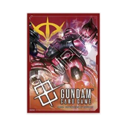 Gundam Card Game - Official Card Sleeves Char's Zaku /Zeon | Touch Gundam Card Game - Official Card Sleeves Char's Zaku /Zeon | Touch